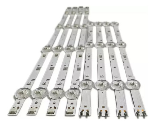 Kit Barra De Led Original Samsung Un43j5290ag Un43j5290 Novo