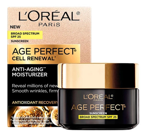 Imagen 1 de 1 de Crema Hidratante Día Age Perfect Fps25 50ml Loreal Paris