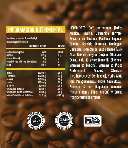 l carnitina coffee para que sirve Un caf es mucho ms que un... caf? El Super de Lev contiene ingredientes funcionales como guaran, ginseng, TCM y L-carnitina, y es perfecto empezar el da, como Garcinia + Caf Verde