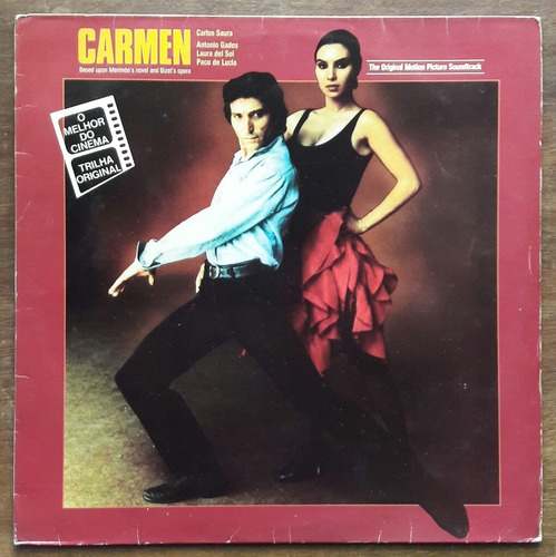 Lp Carmen The Original Motion Soundtrack 1985 Excelente