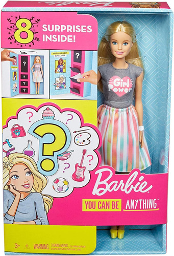Barbie Doll Con 2 Looks De Carrera Que Cuentan Con 8 Sorpres