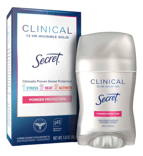 Antitranspirante En Barra Secret Clinical Powder Protection