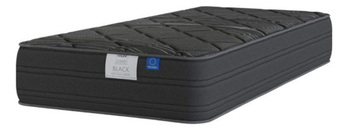 Colchón 1 plaza de resortes Flex Ultimate Black negro - 90cm x 190cm x 31cm