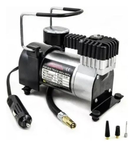 Kit Seguridad Auxilio Auto 4 En 1 Crique Compresor Balizas