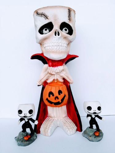 Kit Decoración Para Día De Muertos Halloween Drácula Funkos 