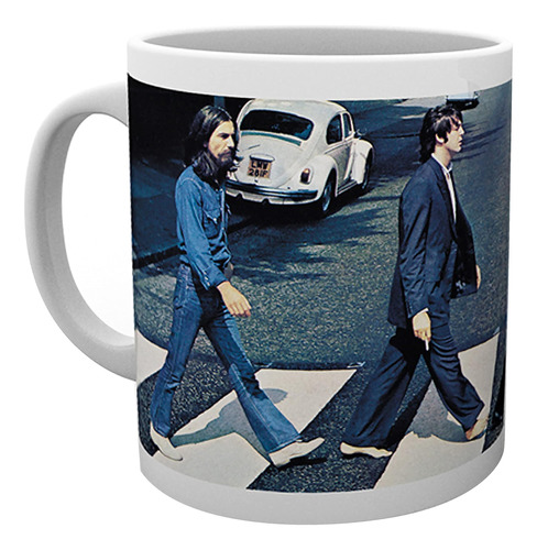 Gbeye The Beatles Abbey Road Taza De Té De Café De Cerámica 