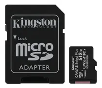 Comprar Memoria Micro Sd Kingston 512 Gb Canvas Select Plus C\u002Fadap