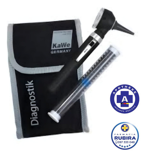 Otoscopio Profesional Kawe Completo Medico