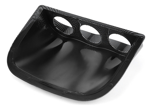 Triple Dash Gauge Pod De Fibra De Carbono Con 3 Orificios