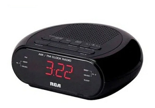 Radio Reloj De Mesa Con Alarma 