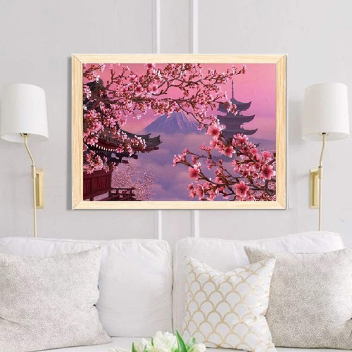 Puzzles De 1000 Piezas Con Forma De Flor De Cerezo