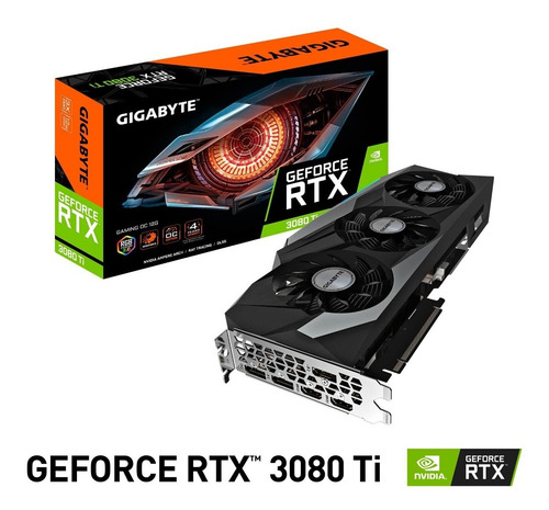Imagen 1 de 5 de Tarjeta De Video Gigabyte Ge Force Rtx3080 Ti Gaming 12g