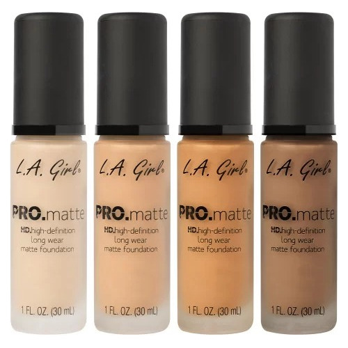 Base Liquida Hd Pro Matte La Girl