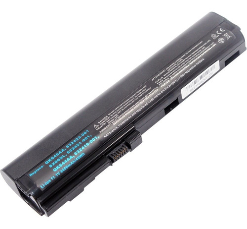 Bateria 5200mah Para Hp Elitebook 2560p 2570p Sx03 Sx06 632423-001 Hstnn-db2k