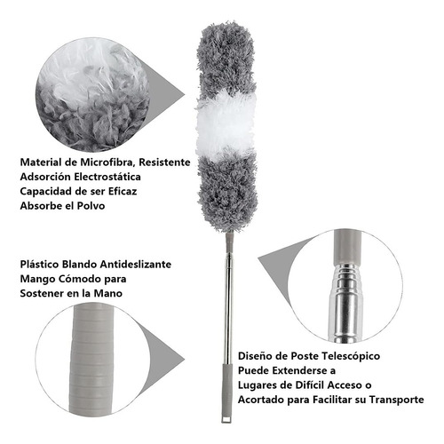 De Limpieza Para Extensible Sacudidor De Polvo - Plumero De
