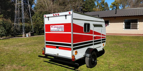 Imagen 8 de 15 de Trailer Brandsen Mini Rodante Para 2 , 3 O 4 Pers. 0km