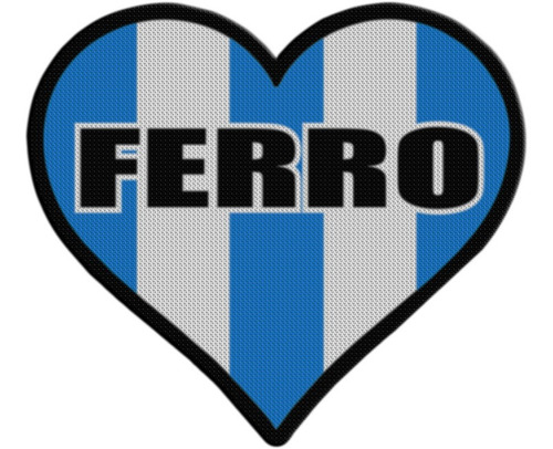 Parche Termoadhesivo Corazon Ferrocarril Roca Las Flores