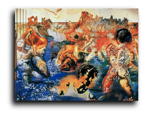 Cuadro Decorativo Canvas 80x120cm Corrida De Toros Picasso