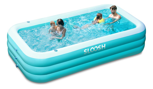 Sloosh Piscina Inflable Con Asientos, Piscina Inflable De Ta