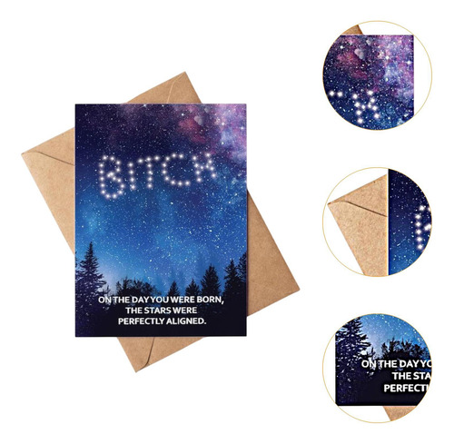 Tarjeta De Cumpleaños Divertida, Regalo Para Su Fiesta,