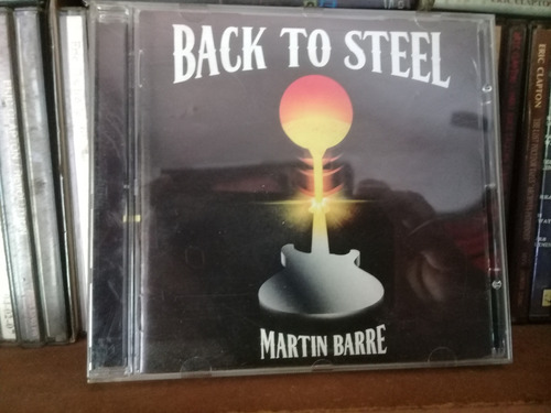 Cd Uk Jethro Tull Martin Barre Back To Steel Original