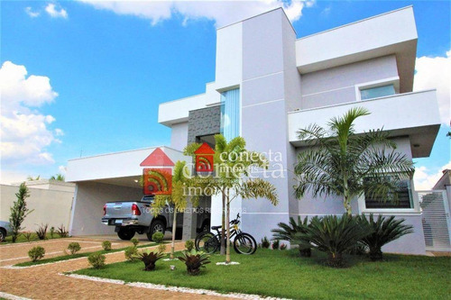 Imagem 4 de 30 de Casa Com 3 Dormitórios À Venda, 309 M² Por R$ 2.000.000,00 - Condomínio Villa Lobos - Paulínia/sp - Ca0801