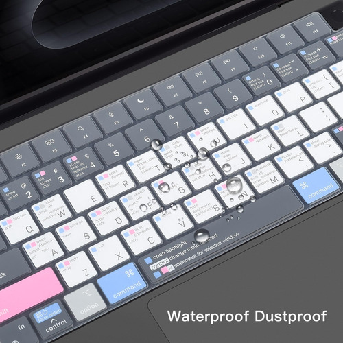 Casebuy Premium Mac Os Funda Para Teclado Atajos Compatible