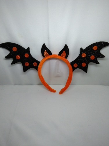 Disfraz Halloween Diadema Vampiro Murcielago Niñas Jovenes