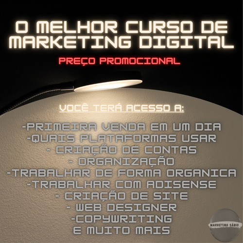 Imagem 1 de 2 de Curso De Marketing Digital Inicial Ao Avançado