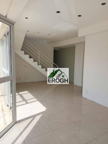 Imagem 2 de 30 de Apartamento Duplex Com 4 Dormitórios E 4 Vagas À Venda, 240 M² Por R$ 1.090.000 - Casa Branca - Santo André/sp - Ad0003