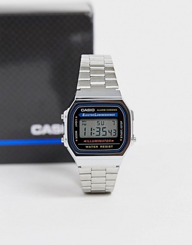 Reloj Casio Vintage A168wa-1 - 100% Original, Nuevo En Caja