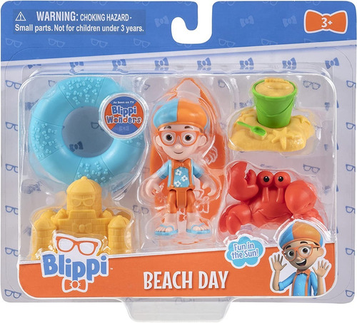 Blippi Figura Modelo Blippi Dia De Playa