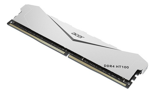 Memoria Ram Acer Ht100 Ddr4, 3600mhz, 8gb Non-ecc Cl18 Plata