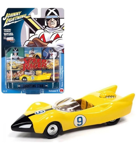 Diorama Speed Racer Corredor X Johnny Lightning 1/64 