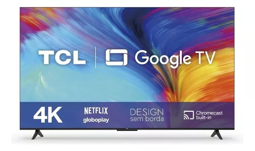 Smart TV 55'' LED 4K UHD HDR Google TV TCL Bivolt