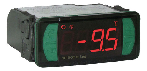Controlador Refrigeração 115/230v TC900E LOG Power Full Gauge