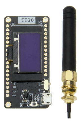 Ttgo Esp32 Lora 915 Mhz Wifi Bluetooth Antena Display Oled