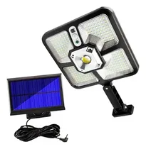 Comprar Foco Solar Reflector Exterior Luz Sensor Mov Panel Solar Rec