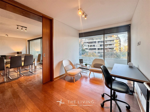 Departamento Amoblado En Arriendo 4 Dorm En El Las Condes.