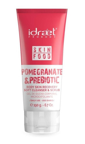 Gel De Ducha Corporal Microexfoliante Skin Food Idraet 190g