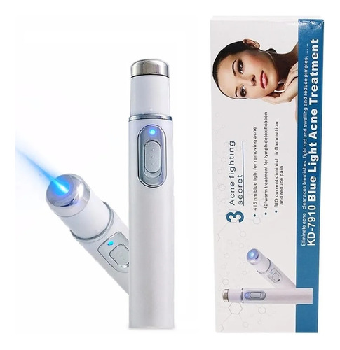 Lapiz Terapia Laser Luz Azul Anti Acne Cicatrices Arrugas