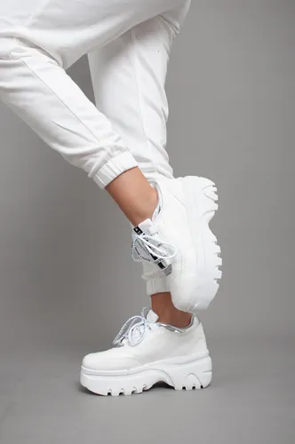 Zapatillas top blancas mujer