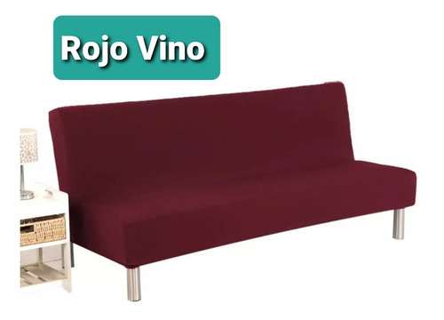 Imagen 2 de 7 de Funda Spandex Pará Sofa Cama-azul