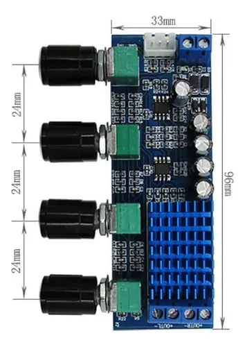 Modulo Amplificador Audio Stereo Tpa3116d2 2x80w Xh-m577