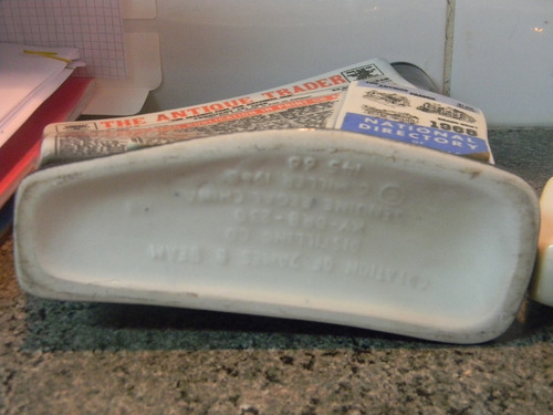 Lote 2 Botellas Ceramica Antigua Whisky (Usado)