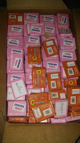 Imagen 2 de 2 de Chinches Cajas 100 Unidades. Precio Por 20 Cajas