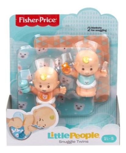 Fisher Price Little People Babies Gemelos Carlos Y Luis