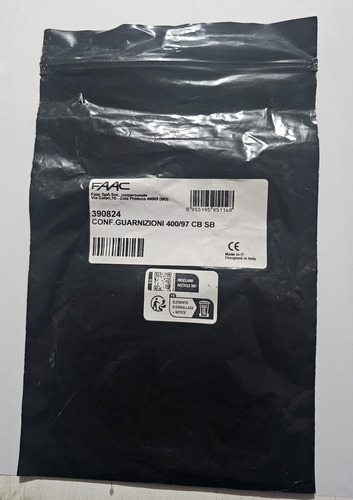 Kit empaques para pistones hidráulicos faac 400/97 CB SB