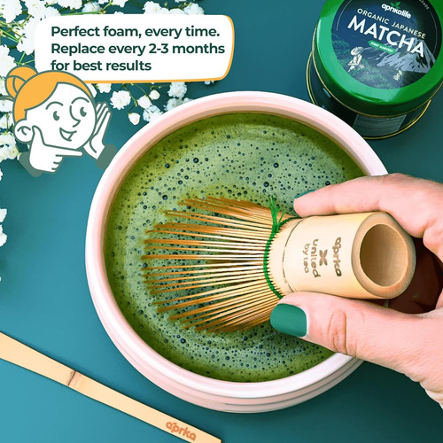 Batidor Tradicional De Matcha - Batidor De BambĂș De 100 Punt