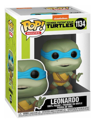 Funko Pop! Leonardo 1134 Tmnt Tortugas Ninja